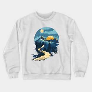 Mountain Bike Crewneck Sweatshirt